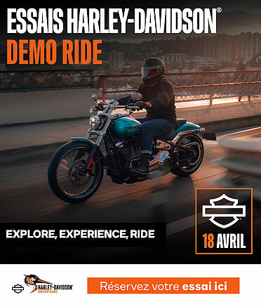 DEMO RIDE LE 18 AVRIL à Fegersheim