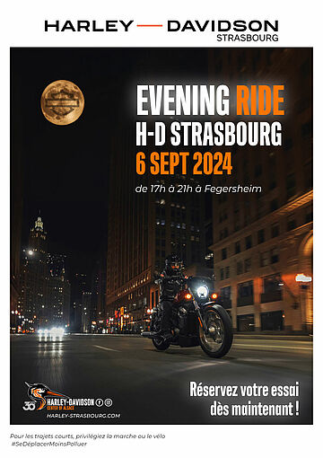 TEST RIDE LE SAM 6 SEPTEMBRE à Fegersheim