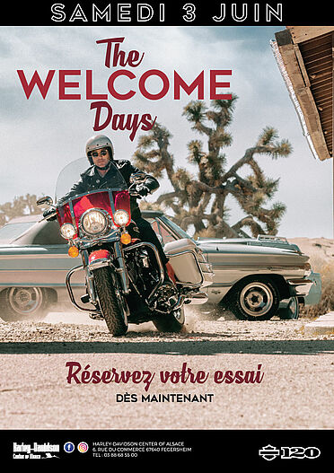 WELCOME DAYS HARLEY-DAVIDSON STRASBOURG ESSAIS DU 3 JUIN 2023